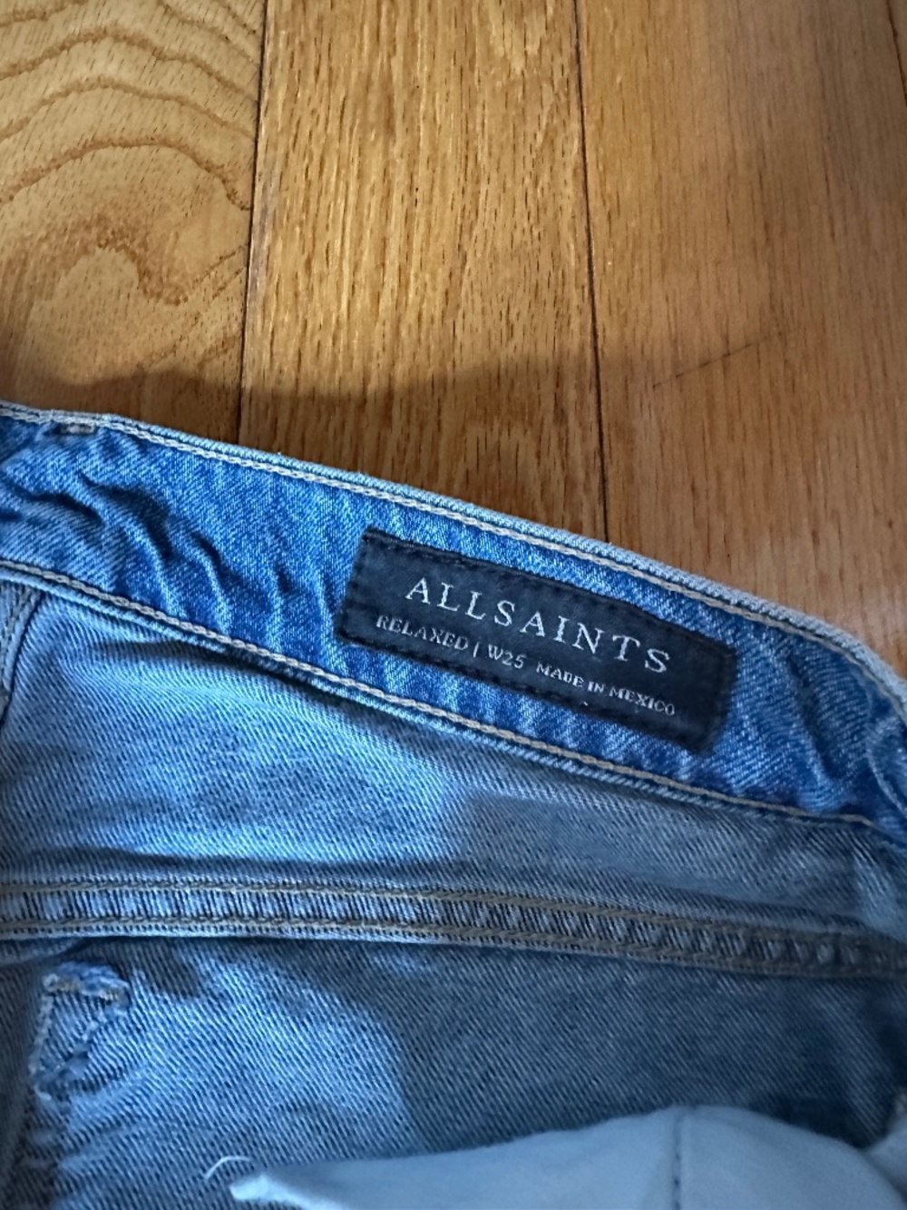 ALLSAINTS High Waisted Wide Jeans